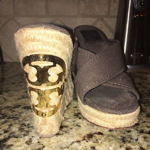 Tory Burch wedge sandals